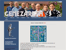 Tablet Screenshot of genezareth.de